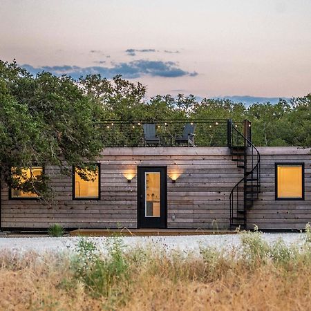 New! The Texas Longhorn-Luxury Container Home Fredericksburg Esterno foto